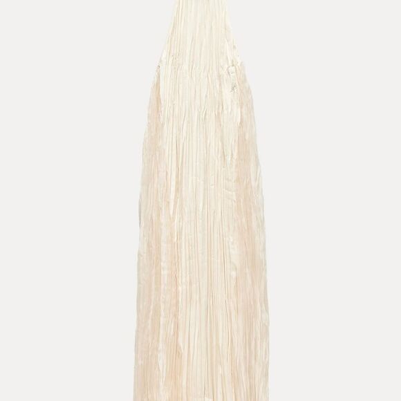 NWT ZARA LONG PLEATEDβDRESS - Picture 9 of 14